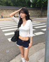 コットンヴィンテージショートパンツ