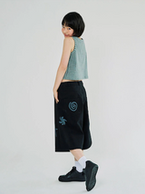 DOODLE BERMUDA PANTS