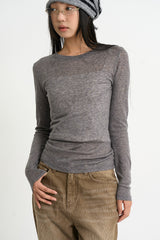 Serf wool tencel long sleeve
