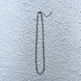 Silver Loop Link Necklace