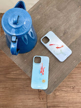 [lychee wave koi goldfish hard case]