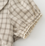 Avena Pintuck Collar Blouse