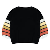 BLACK STRIPE SWEATER code 100