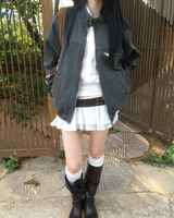 Two button pigment jacket