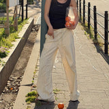 Melly Stripe Loose-fit Pants