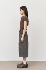 (W)カイラ ジャカード タートル トップ