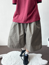Delight Double-Coated Sturdy Nylon Bermuda Shorts  3 Colors 