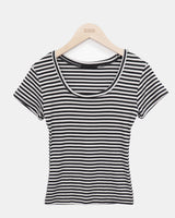ピーポーストライプ半袖Tシャツ