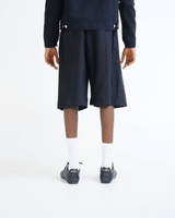 Pleated Short Trousers