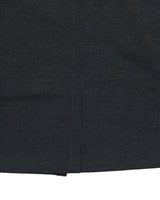 RAW EDGE LONG SKIRT (BLACK) WOMENS
