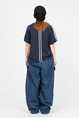 Pote Snap Denim Balloon Pants