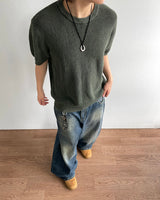 Pigment Short-Sleeved Knit