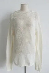 CHUNKY KNIT OVERSIZED PULLOVER (4COLORS!)