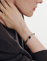 26SS★ [Premium Plating] Pennysense AB(P) Bangle Onyx