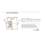 'LEAF' STITCH CROP TOP