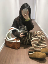 Winter Wool Touch Nordic Pants (2color)