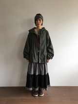 モロー ウォッシュド フーデッド フィールド ジャケット (2color)