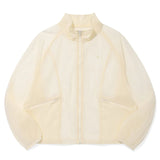 KIRSH PLAIN ULTRALIGHT CROP WINDBREAK - IVORY 