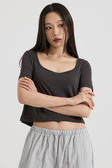 リバーシブルTシャツ, Charcoal