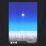  Collaboration Long-sleeved T-shirt - Aqua | 【Oshinoko】 × 60% 