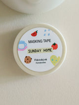 Masking Tape : SUNDAY HOME