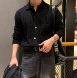 all-day cloth knit collar cardigan
