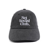 NET SOCIAL CLUB PIGMENT CAP (BLACK)