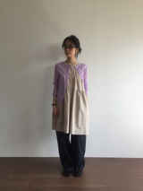 YWDシャーリングドレス (3color)
