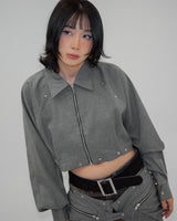 ユーティリティジャケット (adjustable waist ties)