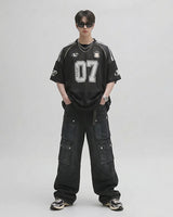 (UNISEX) Mesh Track T-shirt 26SS-004