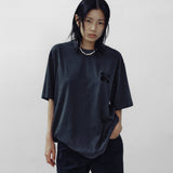 シンボルピグメントハーフTシャツ