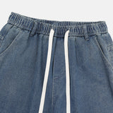 Solid Banding Wide Pants