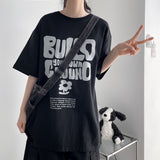 ラウンド ボクシーフィット ショートスリーブ Tシャツ (3 colors) H&L