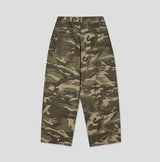 Tack Destroyed Snap Cotton Pants Camo