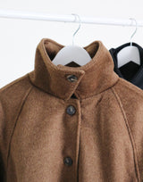 バルマカンシングルアルパカハーフコート (Wool Coat/Winter Coat)