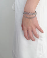 Lace Flower Cuff Bangle