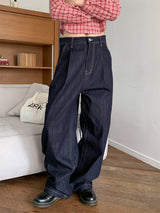 PINTUCK RAW JEANS (2C)