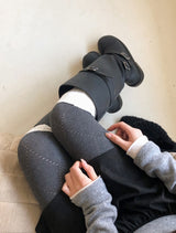 Diamond Punching Cotton Knit Tights (4color)