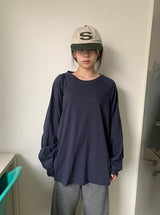 Senkyu Basic Raglan Over Long Sleeve Tee
