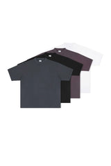 Heavyweight Cotton Mock Neck Tee