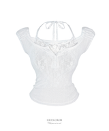 Neria lace layered top (3color)