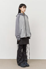 Coke Raglan Hooded Zip Up