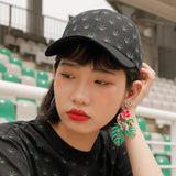 Chubasco Weed Pattern ballcap BCB018 Black