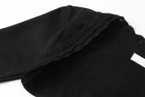 Evelyn bolero - black