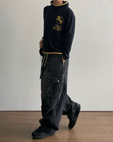 Bevel Cargo Denim Pants