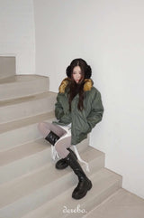 Canadian Khaki Goose Down Jacket