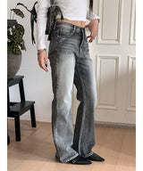 Grayish ブーツカットデニムパンツ