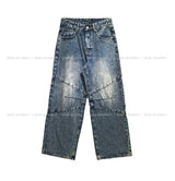 Kishi Set-up Cut Wide Denim Pants