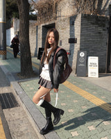 Pord leather jacket