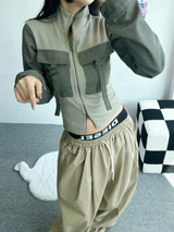 ベーシックラインバルーンコットンパンツ💛🤍🖤🤎💚 - 5カラー